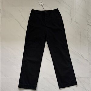 NEW With Tags Women’s RE/Done 90s Trouser Pants Size 27 in Washed Black